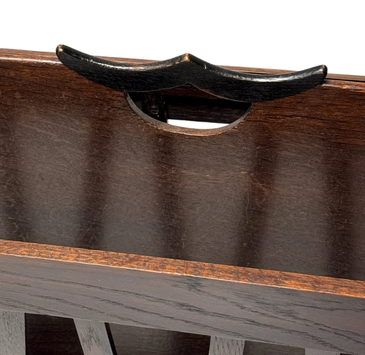 Willem Penaat Art Deco Amsterdam School Magazine Rack for Metz & Co., 1920s